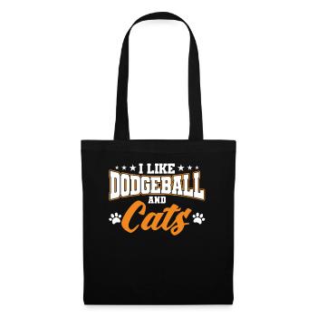 Dodgeball Player Gift Ball Games Dodgeball - Tote Bag - black - Front