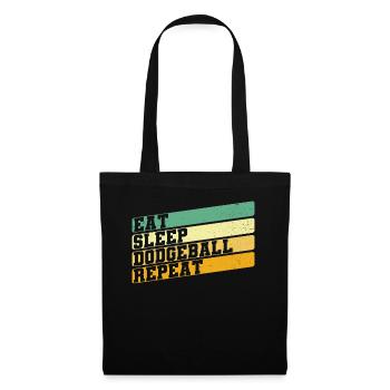 Dodgeball Player Gift Ball Games Dodgeball - Tote Bag - black - Front