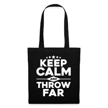 Discus Throw Discus Thrower Gift - Tote Bag - black - Front