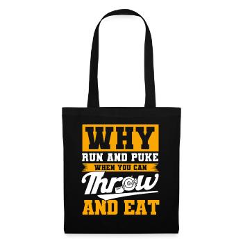 Discus Throw Discus Thrower Gift - Tote Bag - black - Front