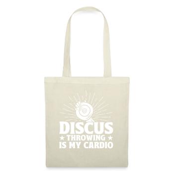 Discus Throw Discus Thrower Cadeau - Sac en tissu - nature - Devant