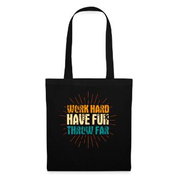 Discus Throw Discus Thrower Gift - Tote Bag - black - Front