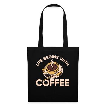 Barista Gift Idea Coffee Lover Coffee Brewing - Tote Bag - black - Front
