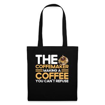 Barista Gift Idea Coffee Lover Coffee Brewing - Tote Bag - black - Front
