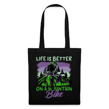 Unbenanntes Projekt 46 - Sac en tissu - noir - Devant