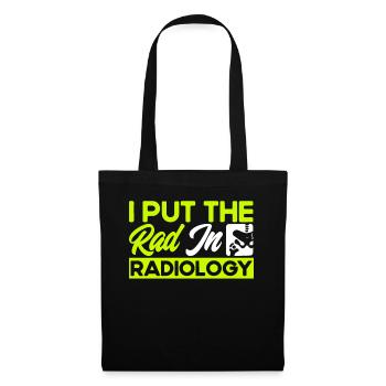 Radiology Radiologist Radiology Technician - Tote Bag - black - Front