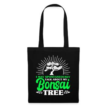 Bonsai Tree Gift Japan Bonsai Garden - Tote Bag - black - Front