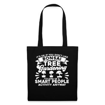 Bonsai Tree Gift Japan Bonsai Garden - Tote Bag - black - Front