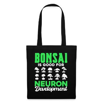 Bonsai Tree Gift Japan Bonsai Garden - Tote Bag - black - Front