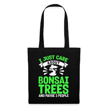 Bonsai Tree Gift Japan Bonsai Garden - Tote Bag - black - Front