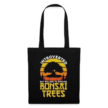 Bonsai Tree Gift Japan Bonsai Garden - Tote Bag - black - Front