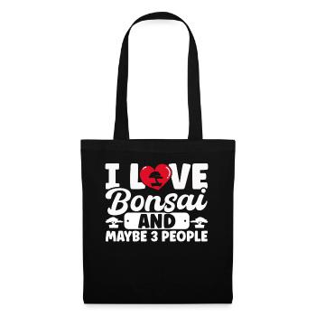 Bonsai Tree Gift Japan Bonsai Garden - Tote Bag - black - Front