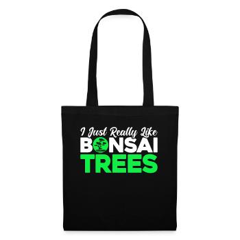 Bonsai Tree Gift Japan Bonsai Garden - Tote Bag - black - Front