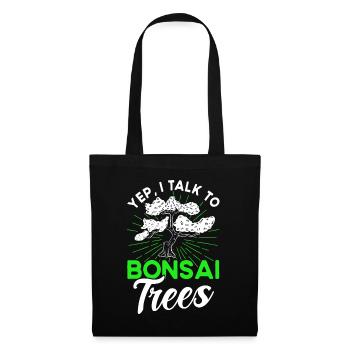 Bonsai Tree Gift Japan Bonsai Garden - Tote Bag - black - Front