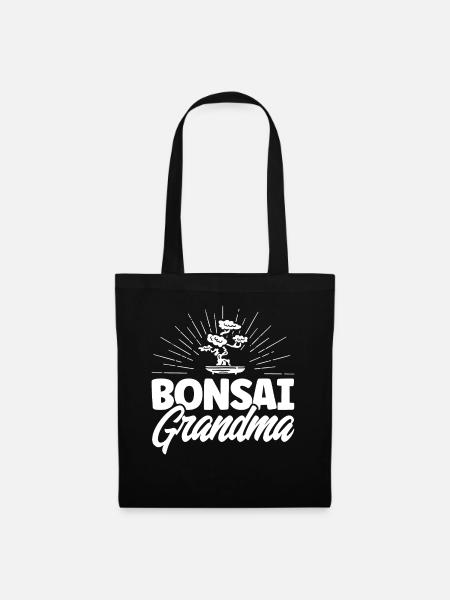 Bonsai Tree Gift Japan Bonsai Garden - Tote Bag - black