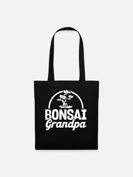 Bonsai Tree Gift Japan Bonsai Garden - Tote Bag - black