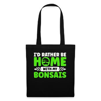 Bonsai Tree Gift Japan Bonsai Garden - Tote Bag - black - Front