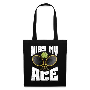 Tennis Player Gift Tennis - Tote Bag - black - Front