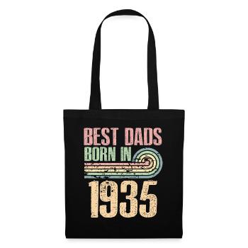 The best fathers were born in 1935, 88 years old, - Tote Bag - black - Front