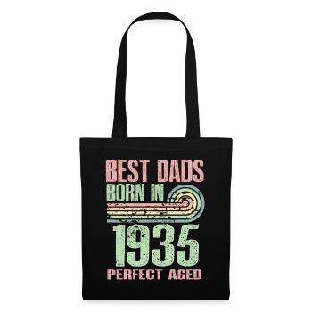 The best fathers were born in 1935, 88 years old, - Tote Bag - black - Front