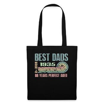 The best fathers were born in 1935, 88 years old, - Tote Bag - black - Front