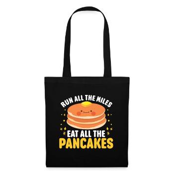 Pfannkuchen Food Lover Best Pancake Maker - Stoffbeutel - Schwarz - Vorne