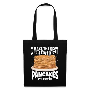 Pfannkuchen Food Lover Best Pancake Maker - Stoffbeutel - Schwarz - Vorne
