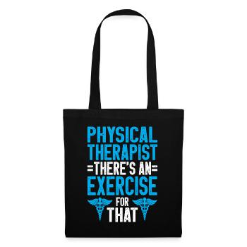 Physiotherapy Physiotherapist Physio - Tote Bag - black - Front