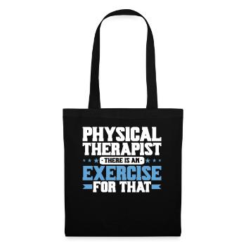 Physiotherapy Physiotherapist Physio - Tote Bag - black - Front