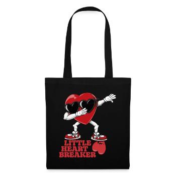 Dabbing Heart Breaker Drôle Messieurs Enfants Garçons - Sac en tissu - noir - Devant