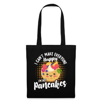 Pfannkuchen Food Lover Best Pancake Maker - Stoffbeutel - Schwarz - Vorne