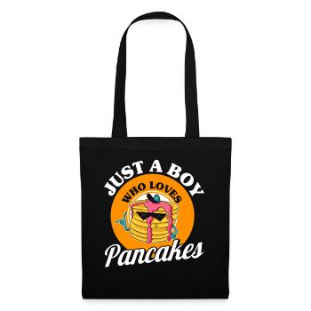 Pfannkuchen Food Lover Best Pancake Maker - Stoffbeutel - Schwarz - Vorne