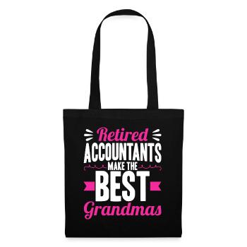 Buchhalter Geschenk Buchhaltung Steuer Cpa - Stoffbeutel - Schwarz - Vorne