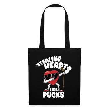 Dabbing Heart Crusher Funny Gentlemen Children Boys - Tote Bag - black - Front