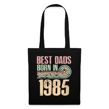 The best fathers were born in 1985, 38 years old, - Tote Bag - black - Front