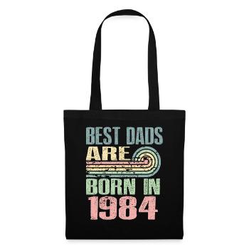 The best fathers were born in 1984, 39 years old, - Tote Bag - black - Front