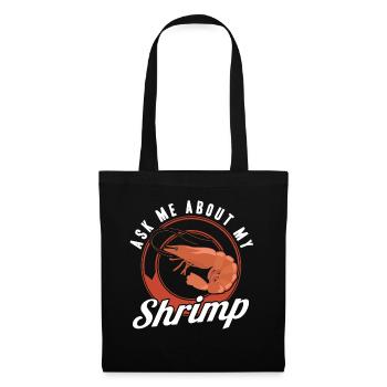 Amateurs de fruits de mer Cadeau Fruits de mer - Sac en tissu - noir - Devant