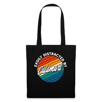 Amateurs de fruits de mer Cadeau Fruits de mer - Sac en tissu - noir - Devant