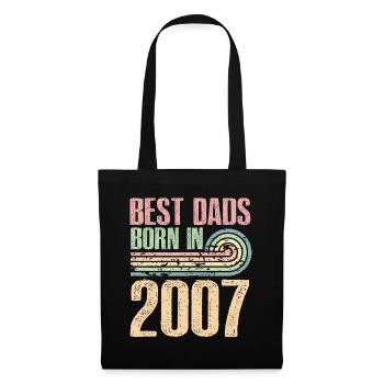 The best fathers were born in 2007, 16 years old, - Tote Bag - black - Front
