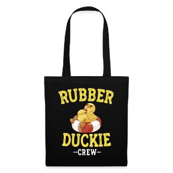 Rubber Duck Yellow Duck Crew Bathing Ducks Ducks - Tote Bag - black - Front