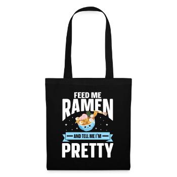 Ramen Noodle Soup Japanese Kawaii Gift Ramen - Tote Bag - black - Front