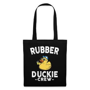 Rubber Duck Yellow Duck Crew Bathing Ducks Ducks - Tote Bag - black - Front