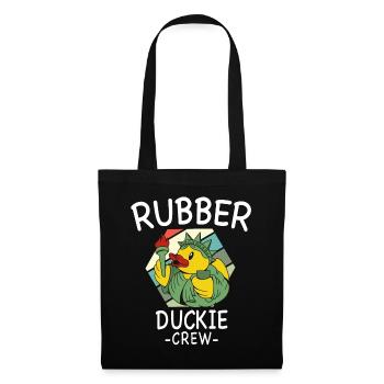 Rubber Duck Yellow Duck Crew Bathing Ducks Ducks - Tote Bag - black - Front