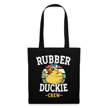Rubber Duck Yellow Duck Crew Bathing Ducks Ducks - Tote Bag - black - Front