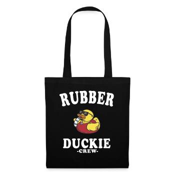 Rubber Duck Yellow Duck Crew Bathing Ducks Ducks - Tote Bag - black - Front