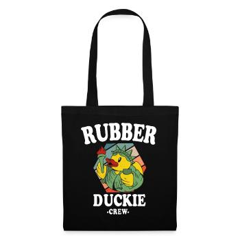 Rubber Duck Yellow Duck Crew Bathing Ducks Ducks - Tote Bag - black - Front