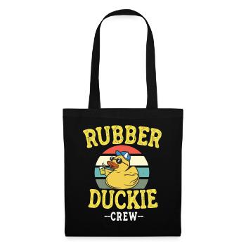 Rubber Duck Yellow Duck Crew Rubber Ducks Ducks Ducks - Tote Bag - black - Front