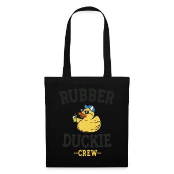 Rubber Duck Yellow Duckie Crew Bath Ducks Duckling - Tote Bag - black - Front
