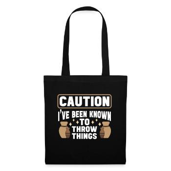 Ceramic Oven Cermaicist Ceramic Clay Oven Pot - Tote Bag - black - Front