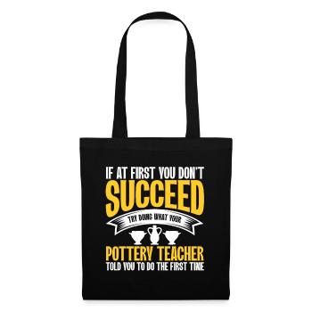 Ceramic Oven Cermaicist Ceramic Clay Oven Pot - Tote Bag - black - Front